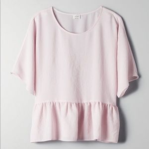 Aritzia Wilfred Macee Blouse S - Magnolia